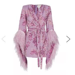 Bronx and Banco Geisha feather minidress size xs